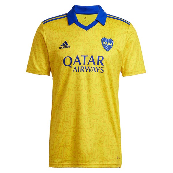 Tailandia Camiseta Boca Juniors 3ª 2022/23 Amarillo